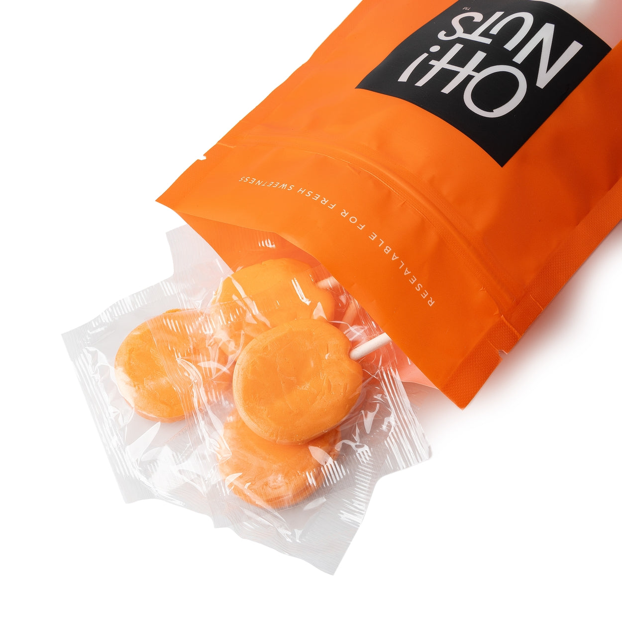 Orange Lollipops - Orange – Oh! Nuts