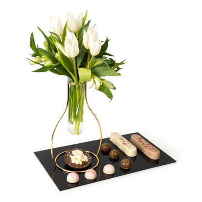 Shavuos Milk Chocolate Floral Gift Tray