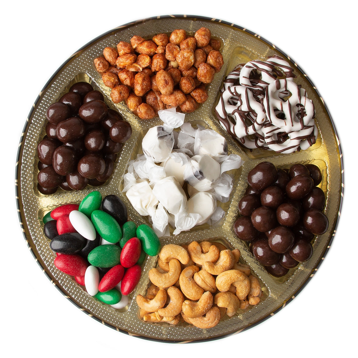 Gourmet Chocolate Round Gift Tin – Oh! Nuts
