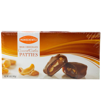 Passover Milk Chocolate Caramel Cashew Patties