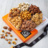 7 Section Assorted Nut Platter