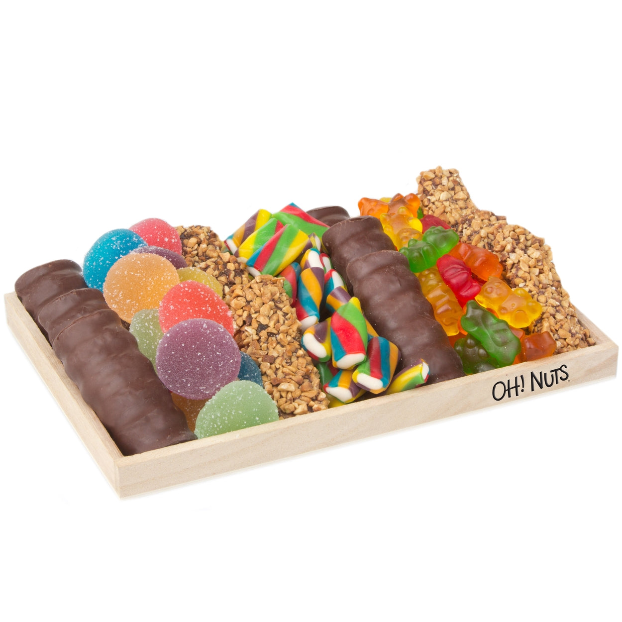 Candy & Chocolates Gift Wooden Platter – Oh! Nuts