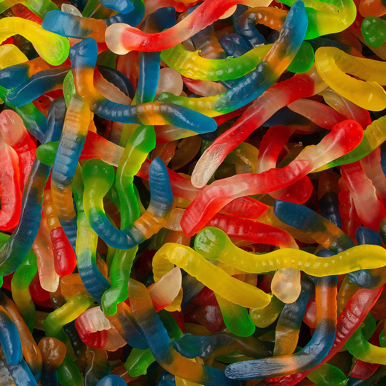Assorted Gummy Worms