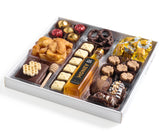 White Leather Chocolate Gift Basket – Rosh Hashanah
