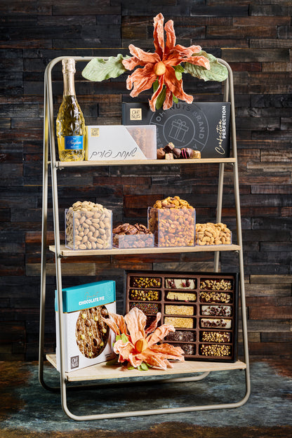 Luxury Shelf Mishloach Manos Gift Basket