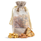 Burlap Treats Mishloach Manos Gift Basket