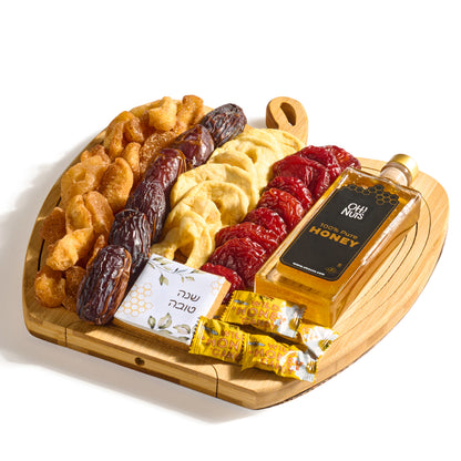 Rosh Hashanah Collapsible Apple Fruit Gift Basket