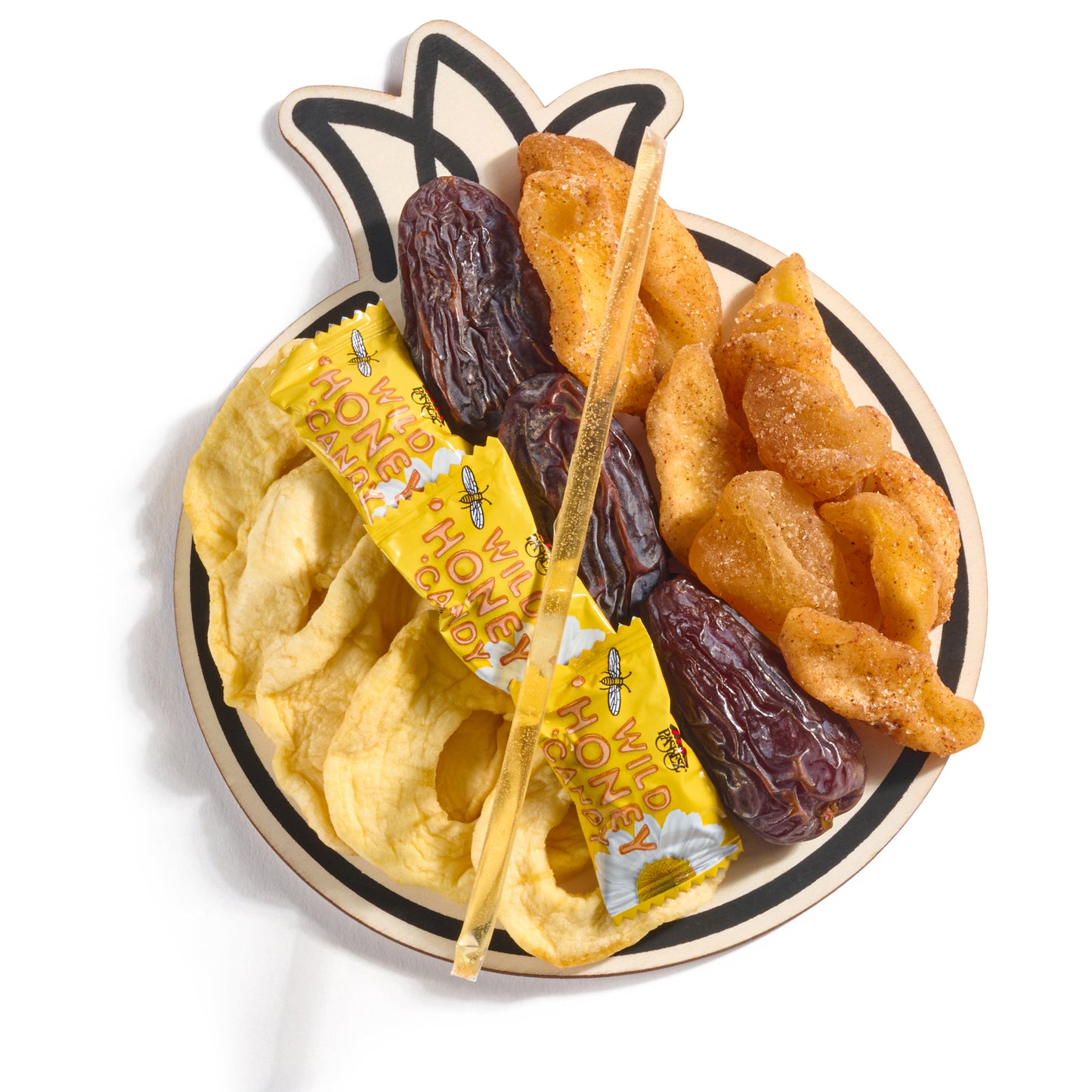 Rosh Hashanah Pomegranate Board Gift Basket