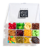 Rosh Hashanah Simonim Lucite Sectional Gift Tray