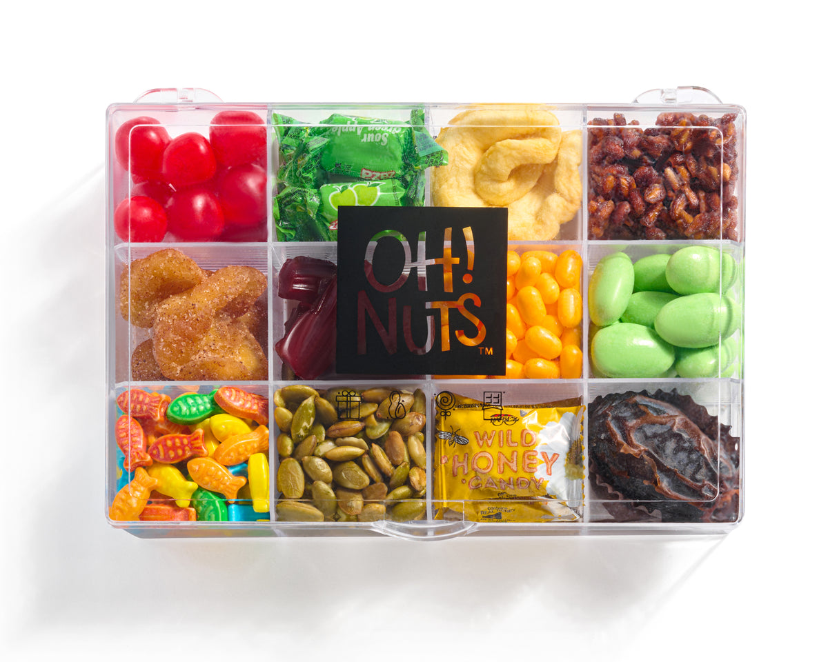 Rosh Hashanah Simonim Lucite Sectional Gift Tray