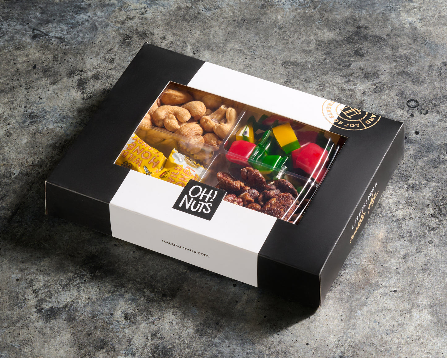 Rosh Hashanah 4-Compartment Sampler Gift Box