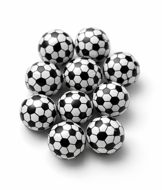 Milk Chocolate Soccer Balls (Chalav Stam)