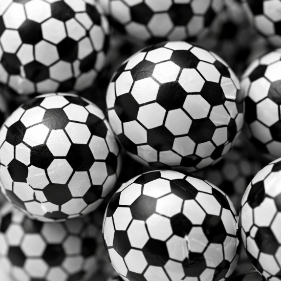Milk Chocolate Soccer Balls (Chalav Stam)