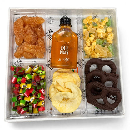 6-Section Sweets Tray with Honey – Rosh Hashana