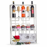 Purim Geometric Display 3-Tier Mishloach Manos Gift Basket