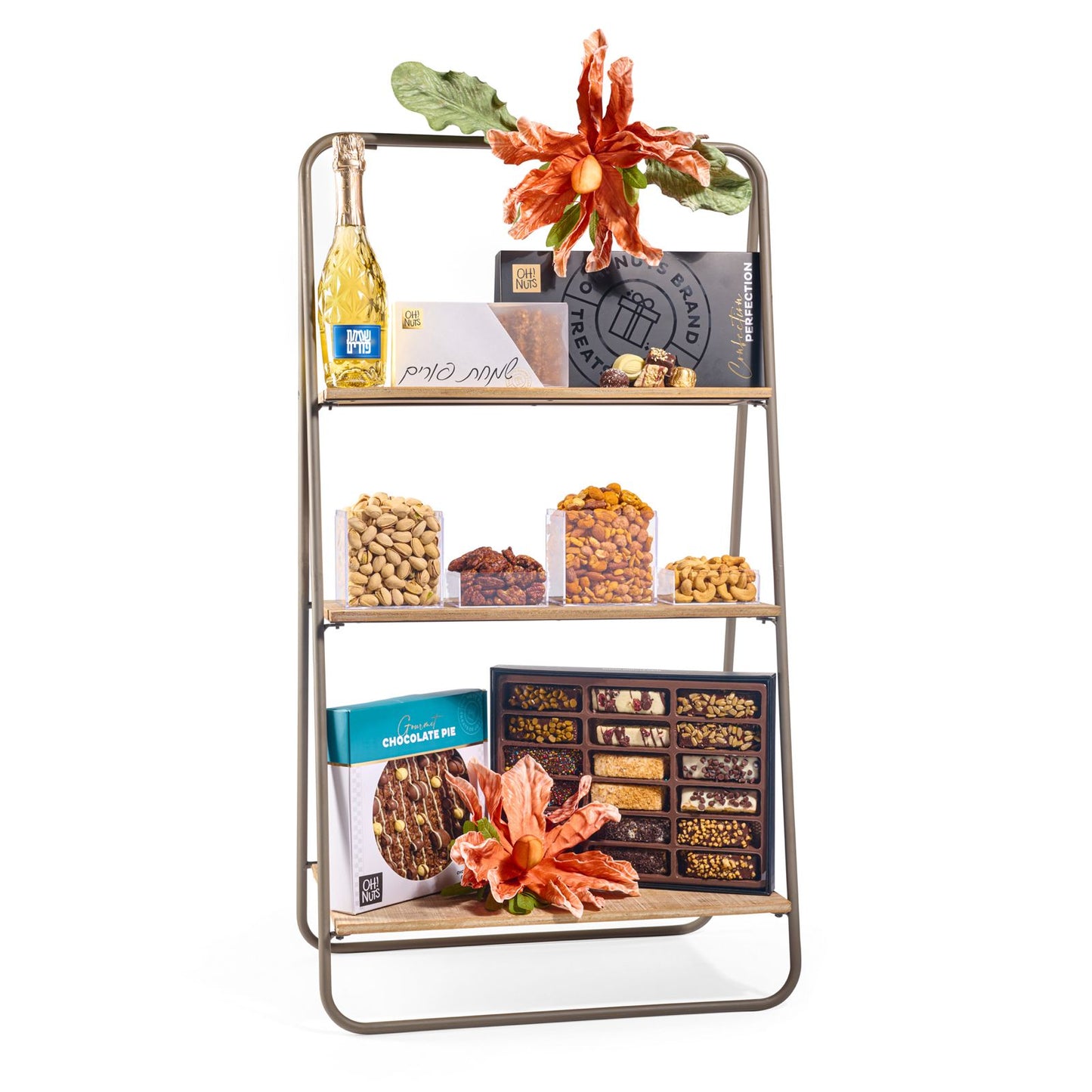 Luxury Shelf Mishloach Manos Gift Basket
