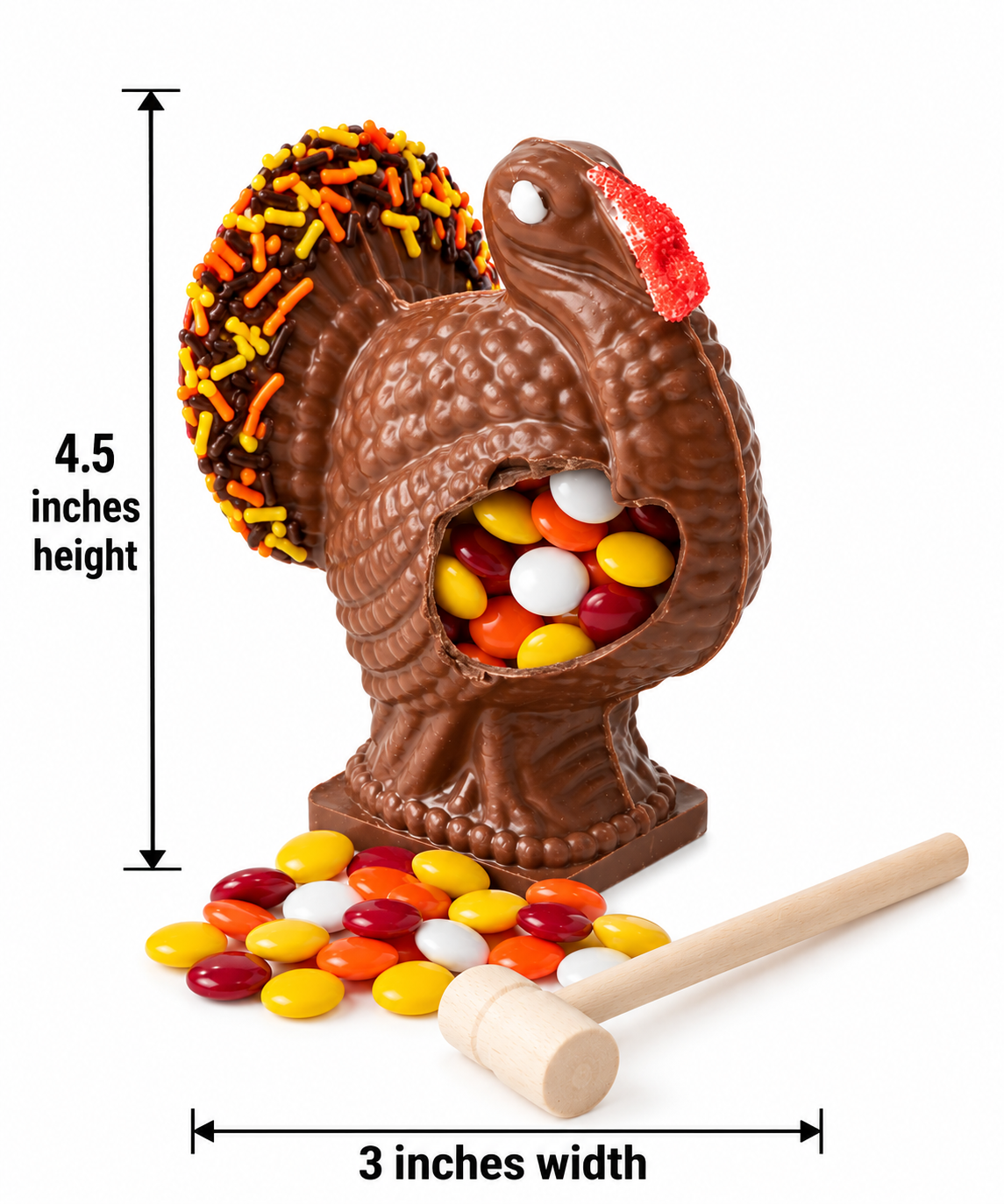 Thanksgiving Turkey Smash Chocolate