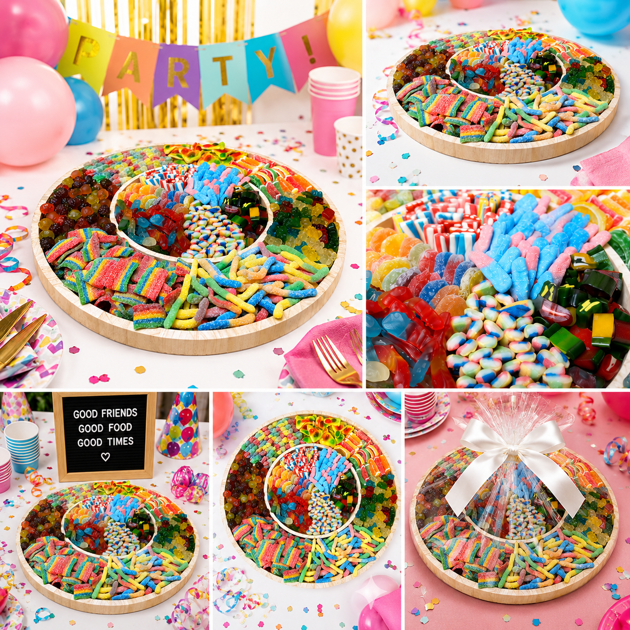 XL Round Candy Tray