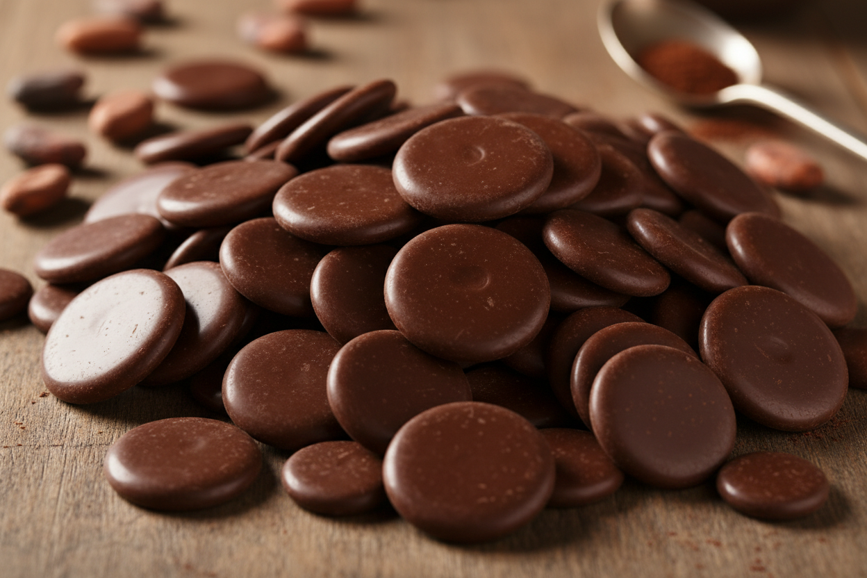 chocolate button disc alot 