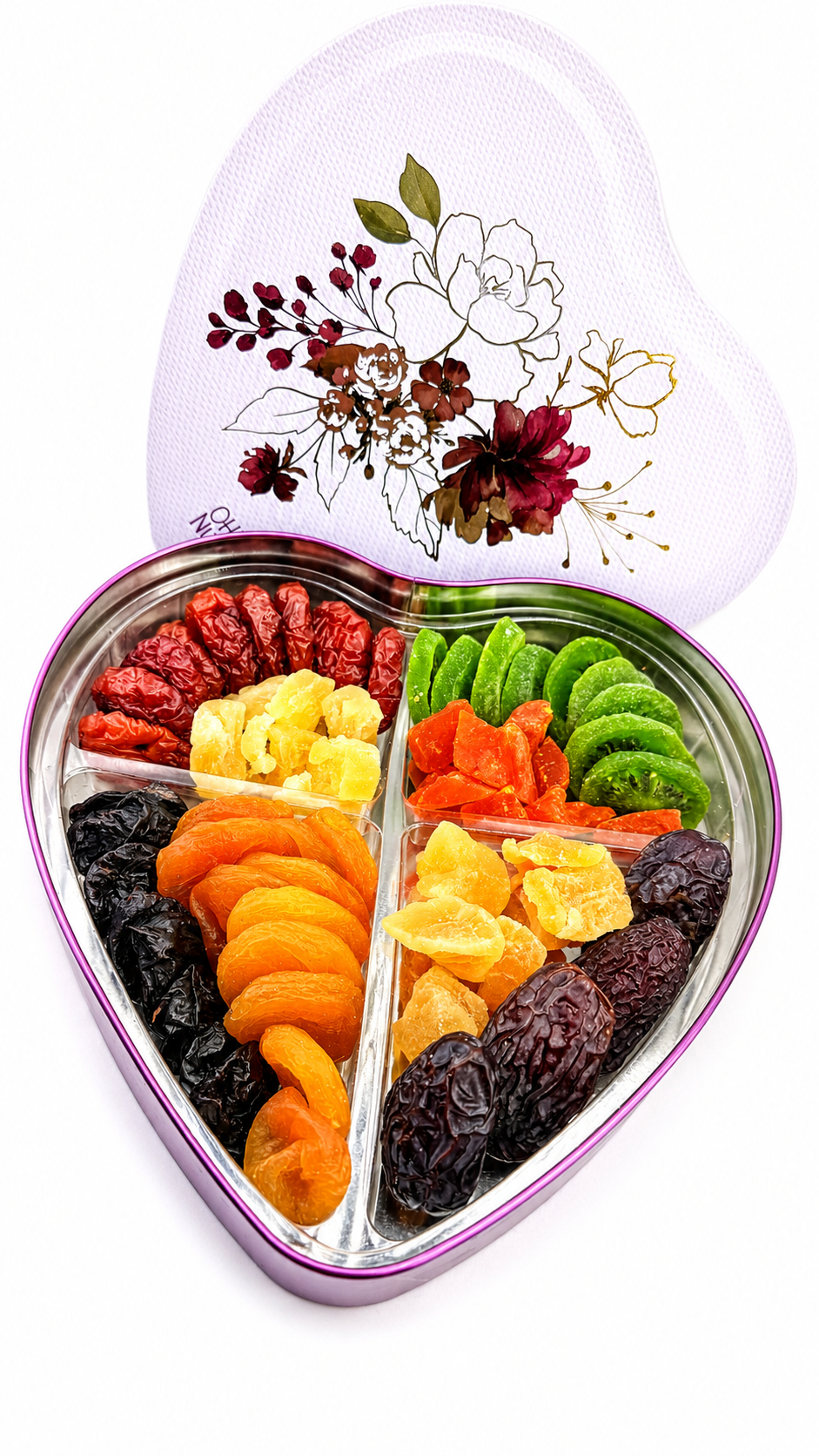 Heart Tin - Dry Fruits tray