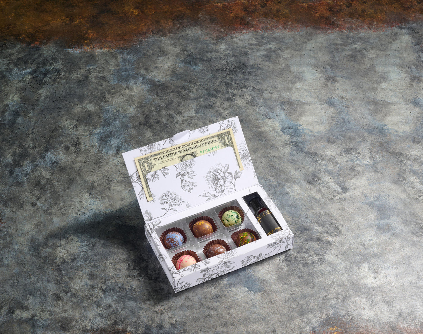6 PC Dairy Truffle Box