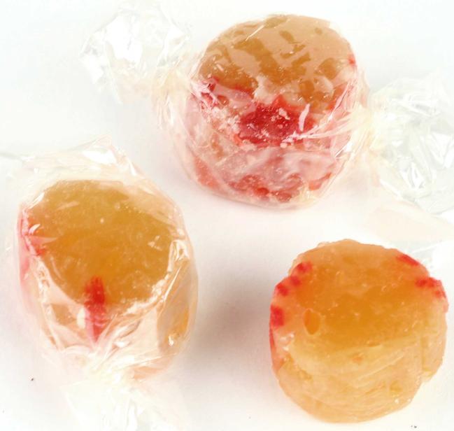Premium Ginger Cuts Hard Candy • Wrapped Candy • Bulk Candy • Oh Nuts®