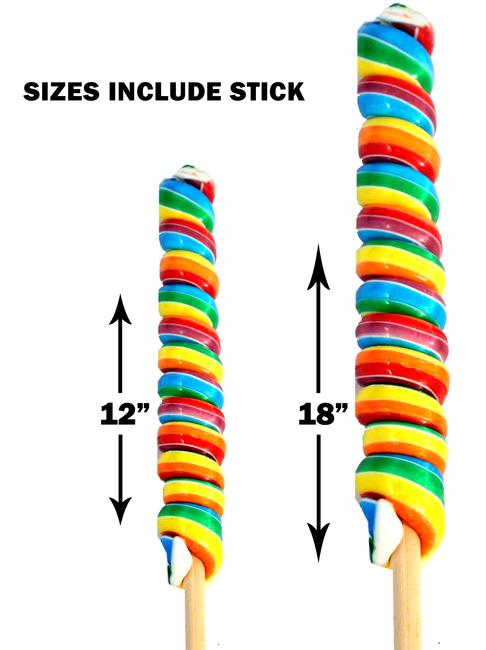 swirl lollipop stick