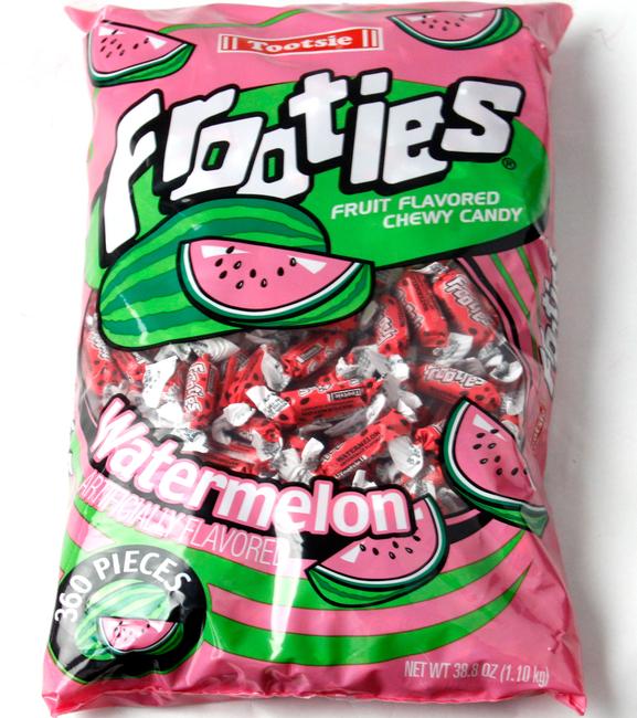 Watermelon Tootsie Roll Frooties Chewy Candy • Taffy Candy • Oh! Nuts®
