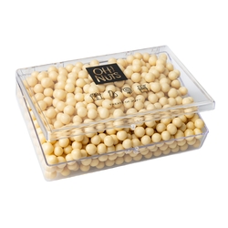 White Milk Chocolate Covered Cereal Balls Gift Box