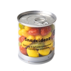 Snaccident Candy Can