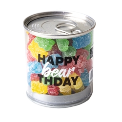 Happy BEARthday - Gummy Bears Candy Can