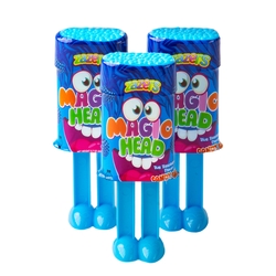Blue Raspberry Magic Head Candy - 10CT Box