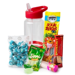 Camp Champ Straw Water Bottle Kids Gift Pack