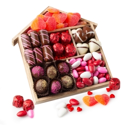 XXLarge Ferrero Rocher Silver Chocolate Bouquet - Sweet Gift