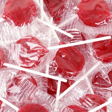 Red Lollipops - Cherry • Lollipops & Suckers • Oh! Nuts®