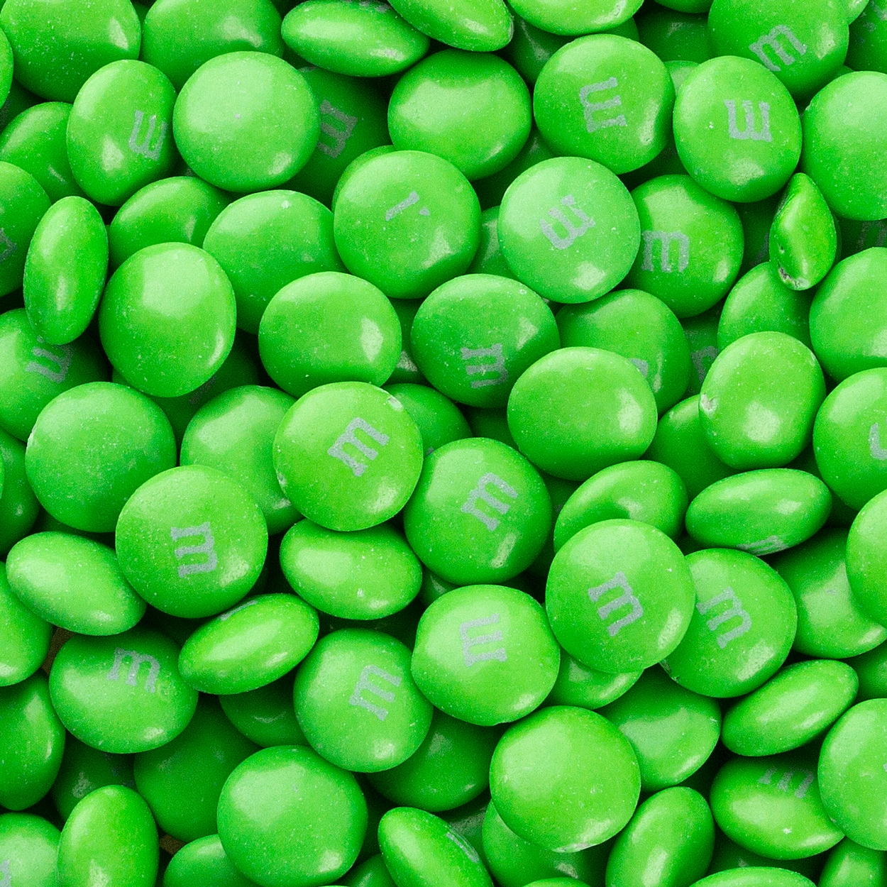 Dark Green M&M's Candy