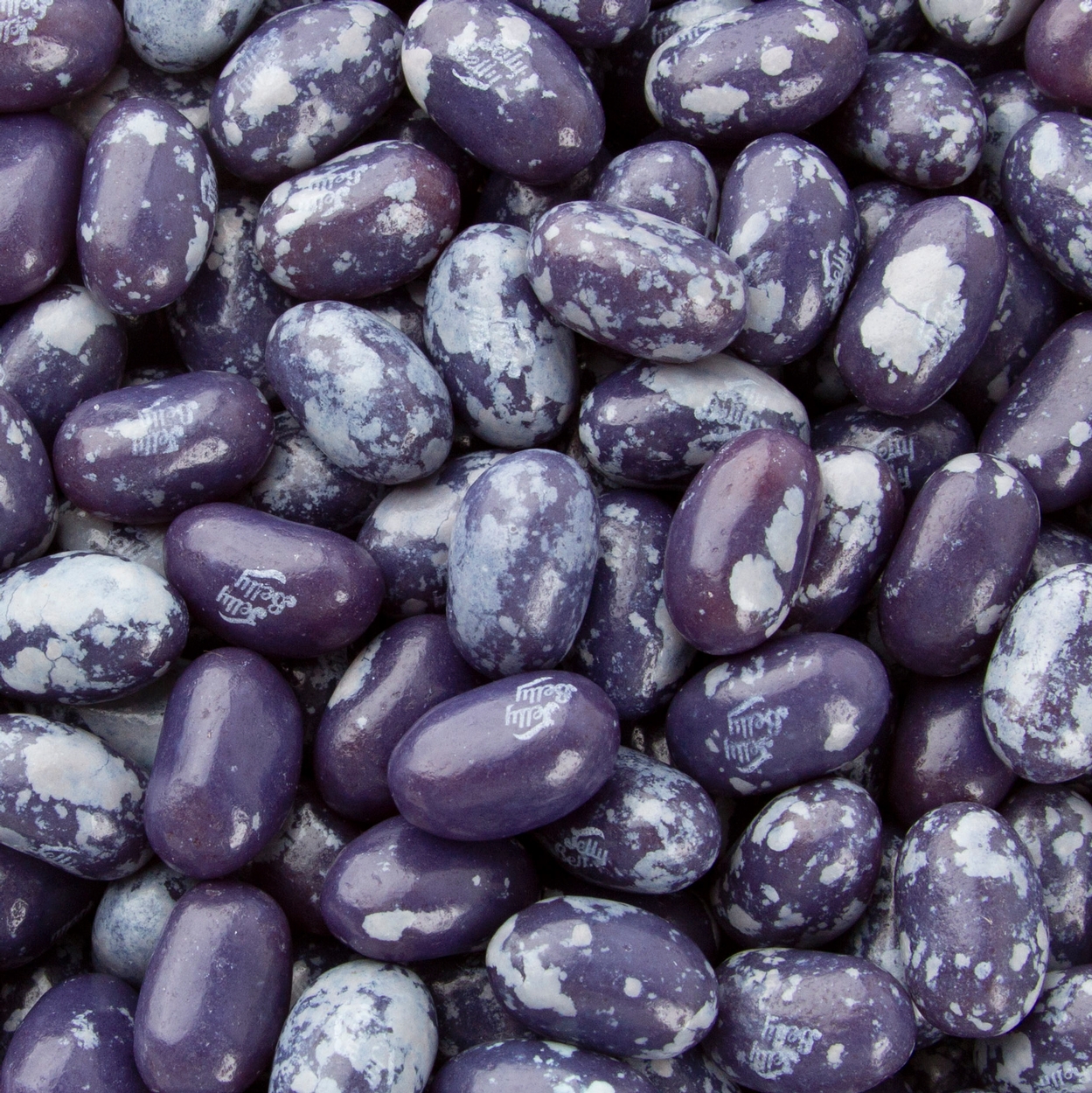 purple jelly bean