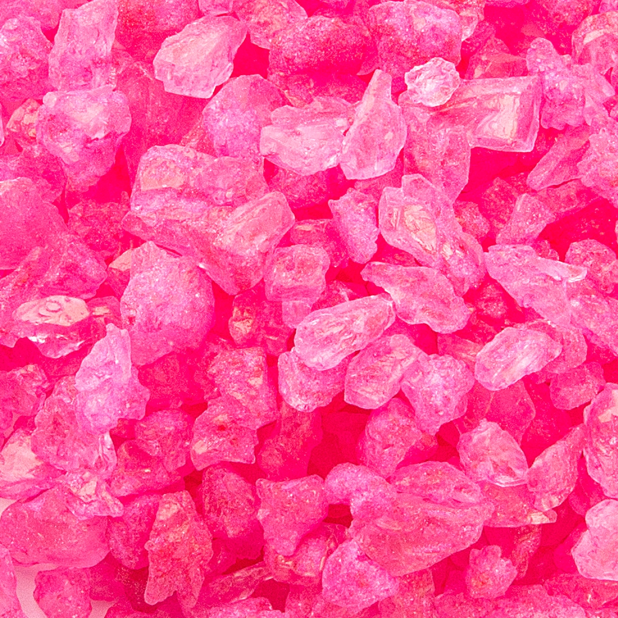 Pink Rock Candy Crystals - Cherry • Rock Candy & Sugar Swizzle Sticks ...