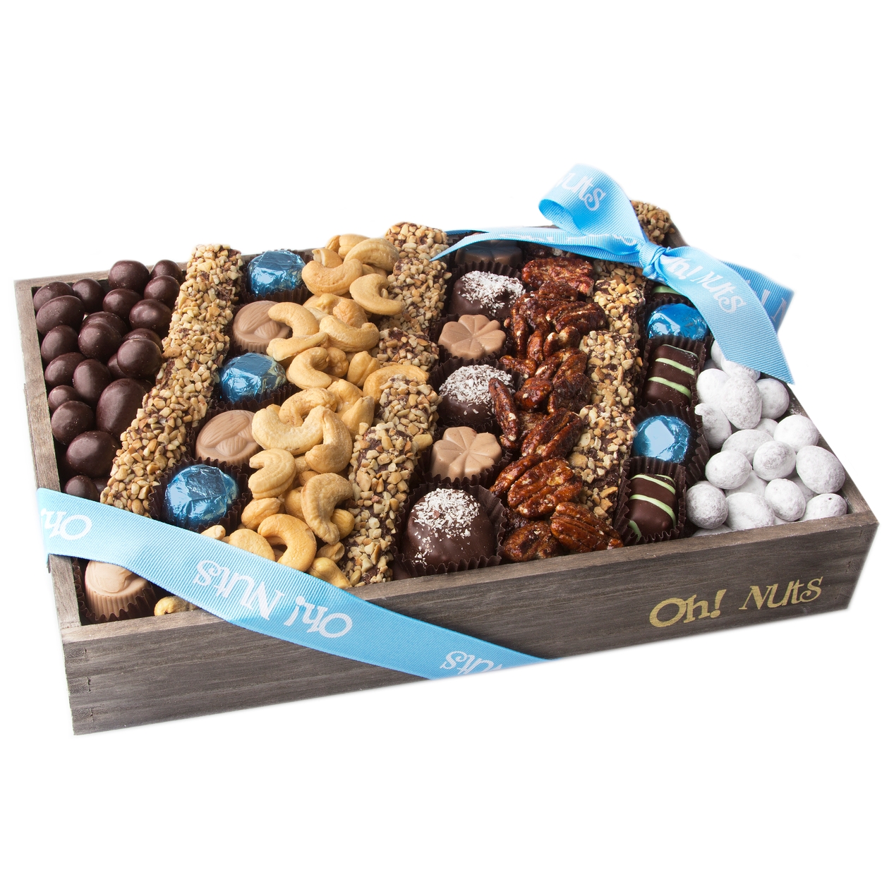 Holiday Belgian Chocolate Covered Nut & Nonpareils Gift Tray Set | Chocolate  Covered Company