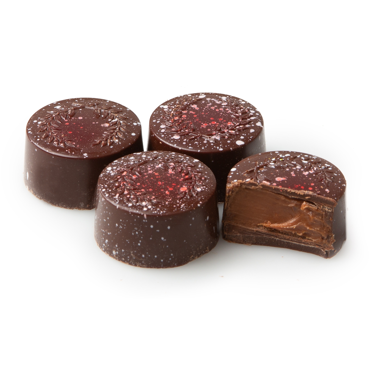 Hand Made Dark Chocolate Truffles - Chocolate Caramel • Oh! Nuts