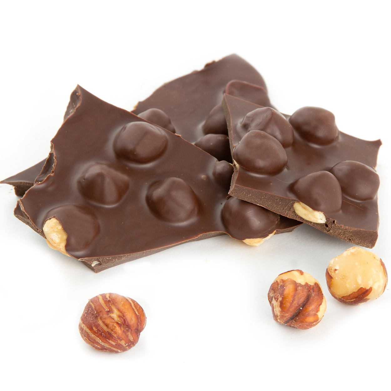 Homemade Hazelnut and Dark Chocolate Bark Thins - Whole Food Bellies