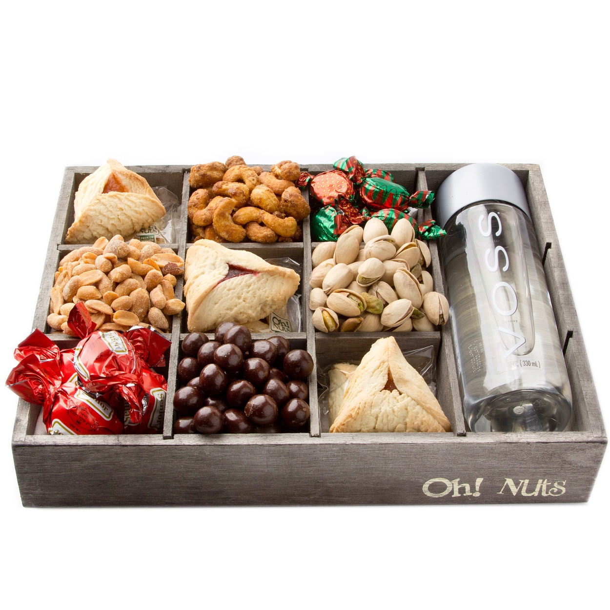 Purim Shalach Manos Birch "The Everything" Wooden Gift Tray • Shalach