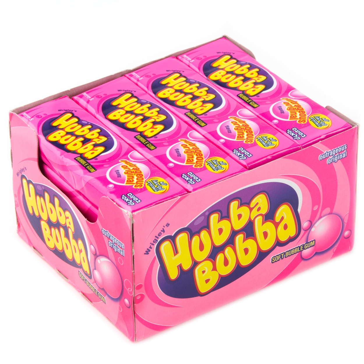 Hubba Bubba Kosher Mega Long Chewing Gum Triple Mix - Shop Gum & Mints at  H-E-B