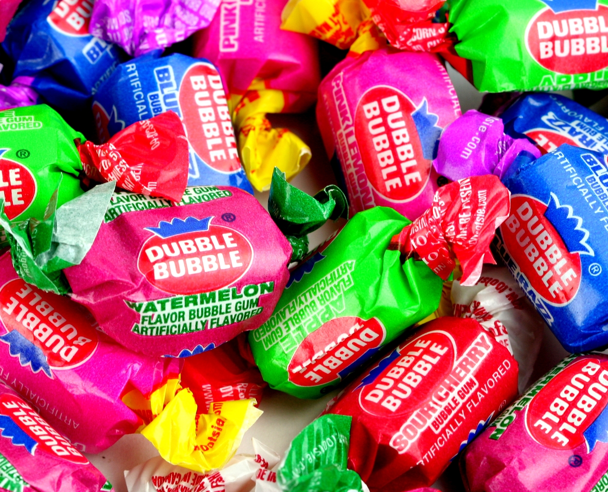 calories in double bubble gum