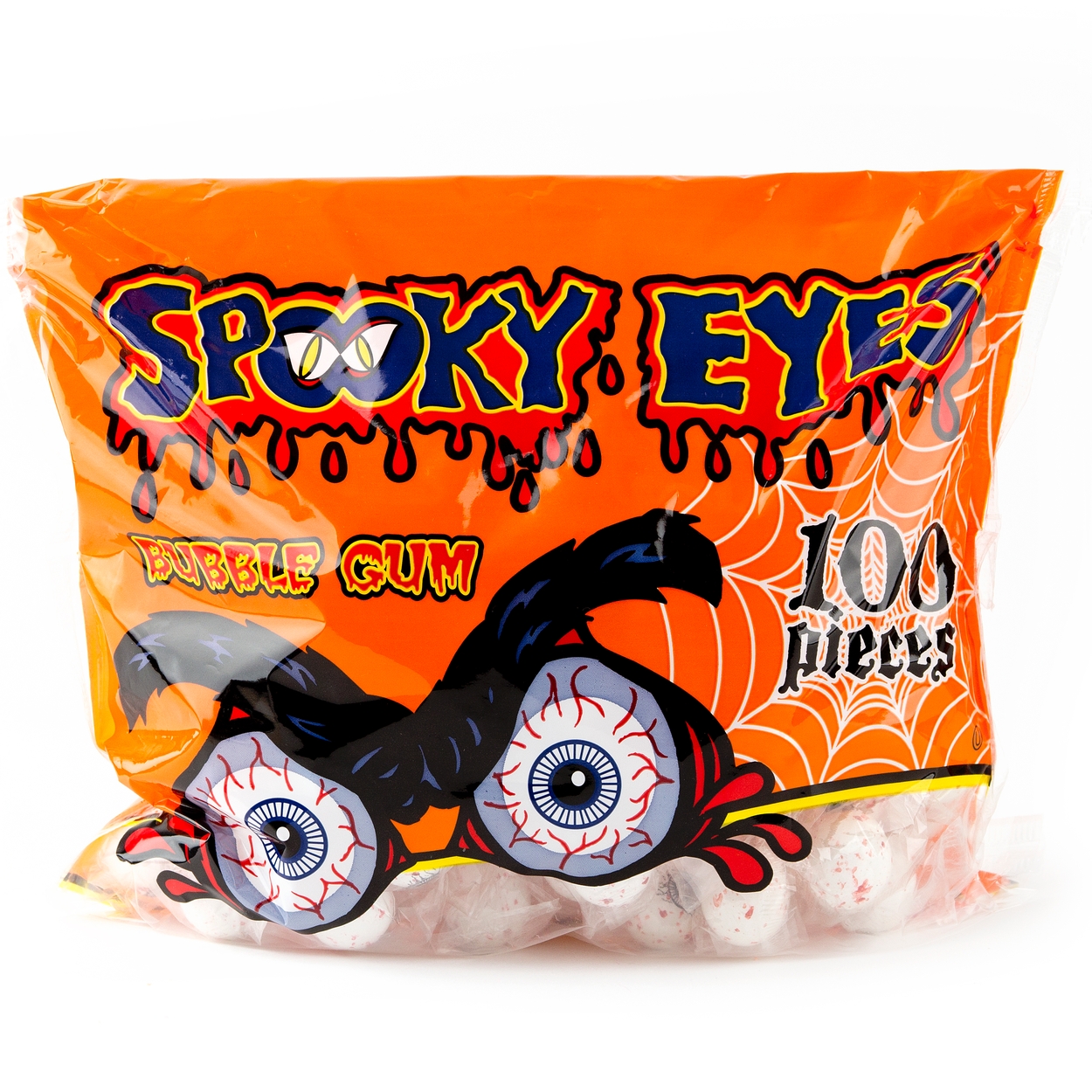 Spooky Eyes Gumballs Individually Wrapped - 100CT • Wrapped Candy • Bulk  Candy • Oh! Nuts®