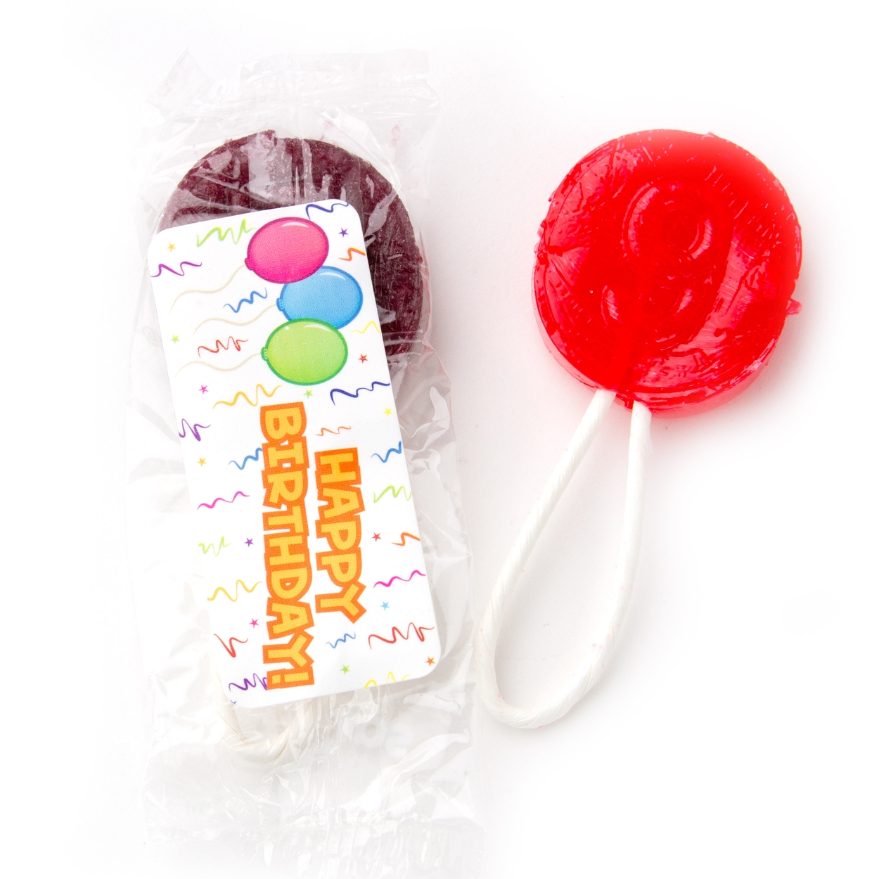 Saf-T-Pops 'Happy Birthday' -1.43 LB • Lollipops & Suckers • Bulk Candy •  Oh! Nuts®